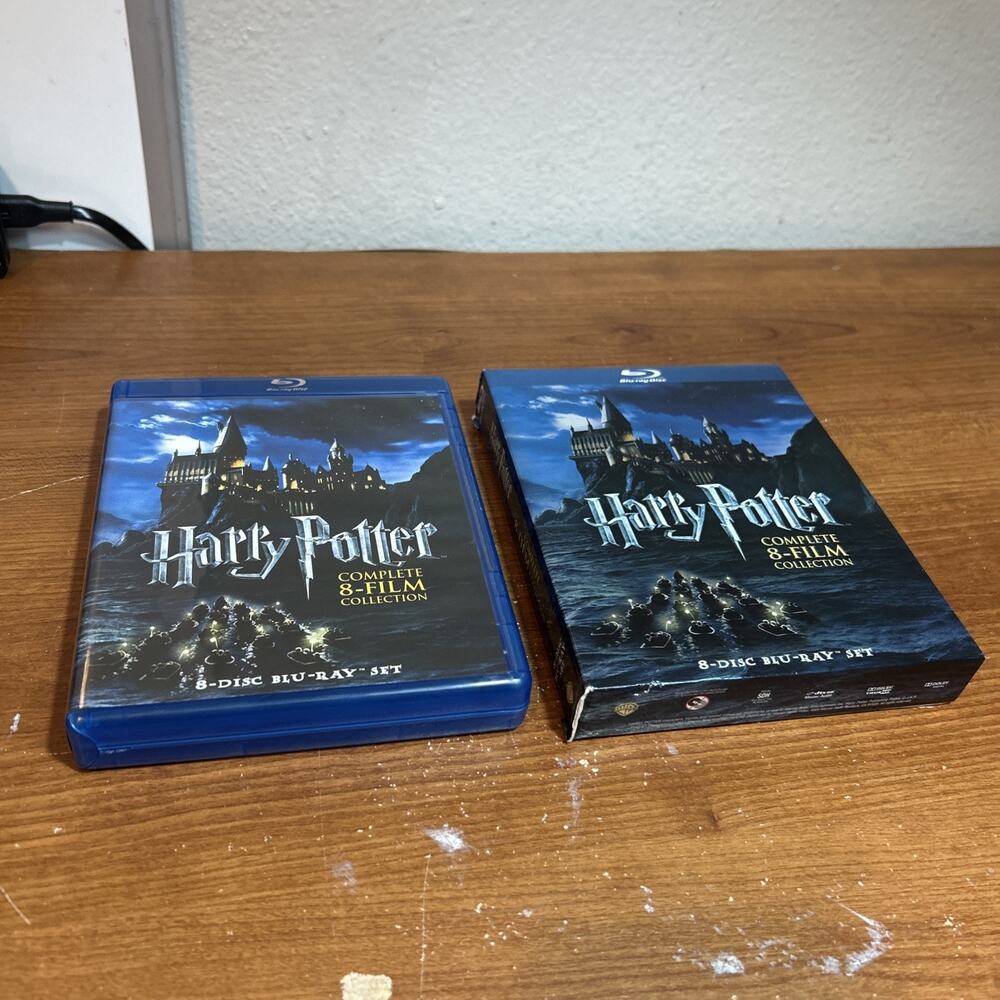 Harry Potter: Complete 8-Film Collection (Blu-ray) with Slipcover